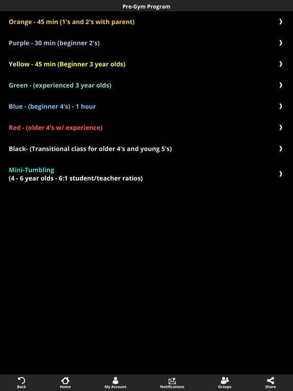 Gymnastics Academy of Atlanta iPad screenshot 4 - Sports app