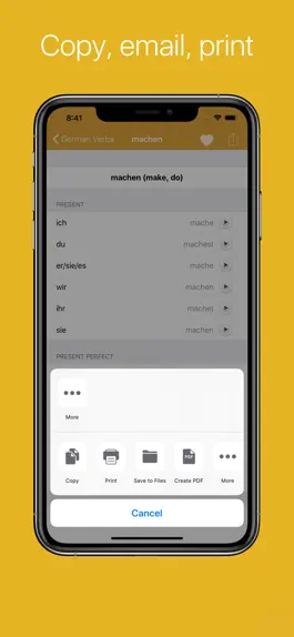 Game screenshot German Verb Conjugator hack