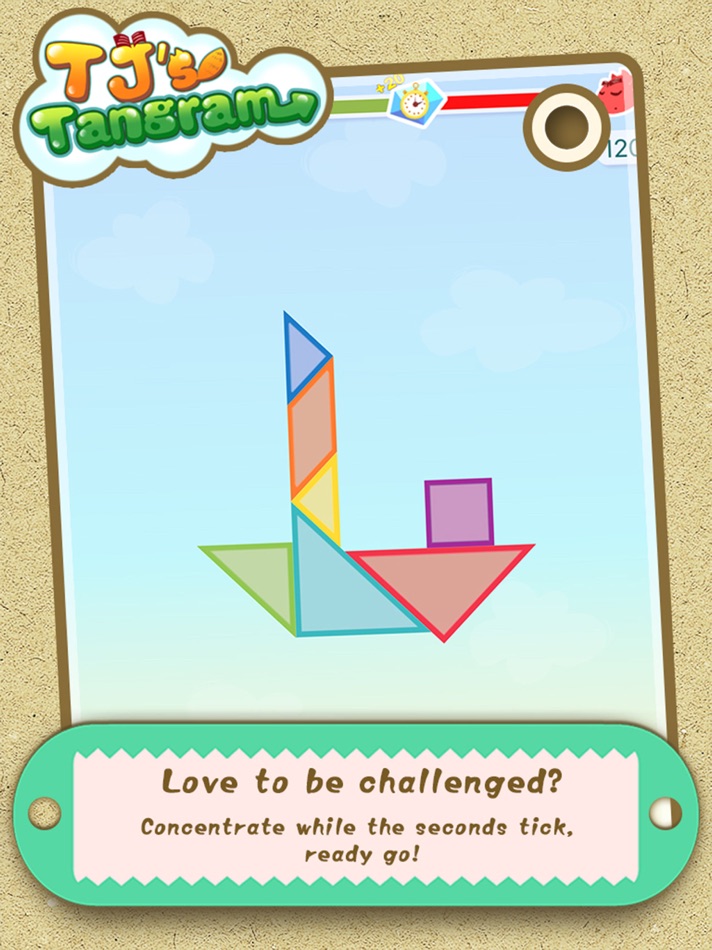 #3. TJ's Tangram (EN) (iOS) 由: Shanghai Bloks Technology Group Co., Ltd