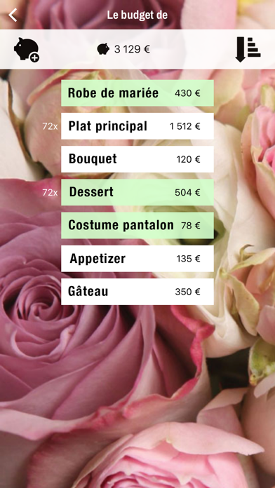 Screenshot #3 pour Le Planificateur de mariage