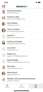 absence.io screenshot #5 for iPhone
