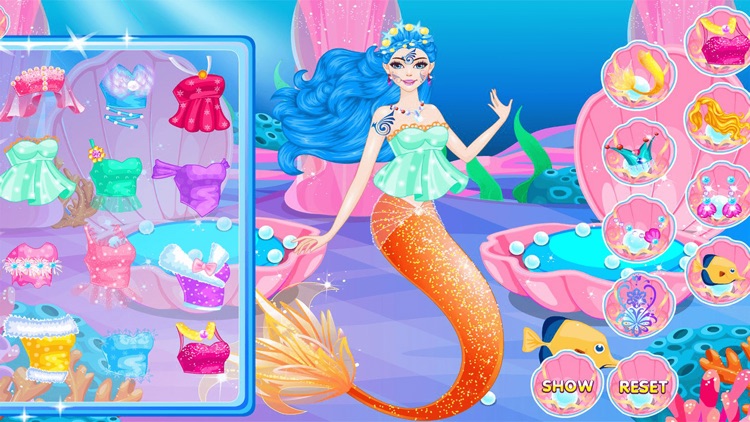 Mermaid Games, Dressing & Hair screenshot-6