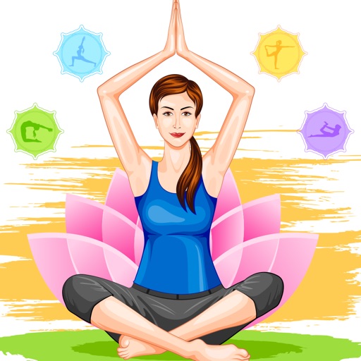 Yoga Poses Stickers Pack