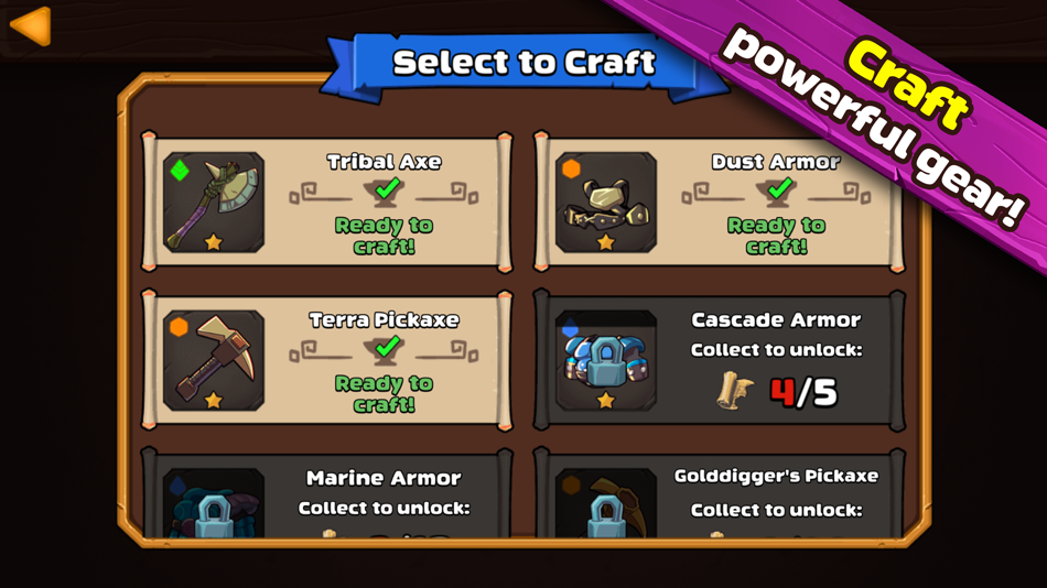 #5. Mine Quest 2: Idle Mining RPG (iOS) 由: TPG TECNOLOGIA DA INFORMACAO LTDA
