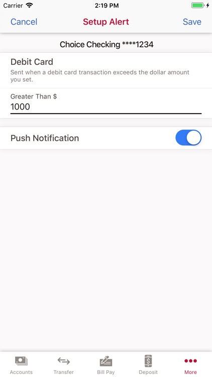 Bank of Texas Mobile screenshot-3