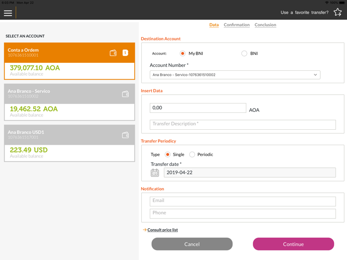 BNI NET Particulares