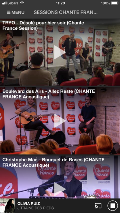 Chante France Screenshot