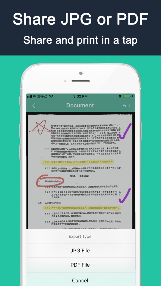 #5. OmnScanner - PDF Scanner App (iOS) 由: Shanghai Quentin network technology co. LTD