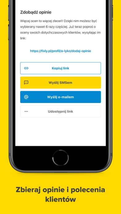 Fixly dla wykonawców usług iPhone screenshot 4