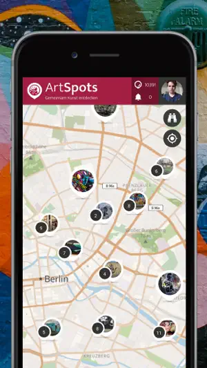 ArtSpots - let's discover art screenshot 1