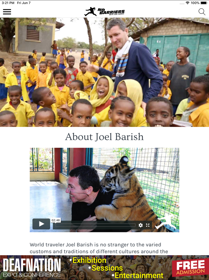 No Barriers with Joel Barish