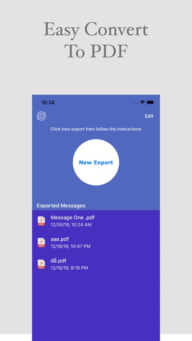 Exporter Conversation - To PDF screenshot 2