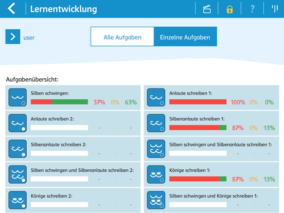 Wörter schreiben 1 mit Zebra iPad screenshot 10 - Education app