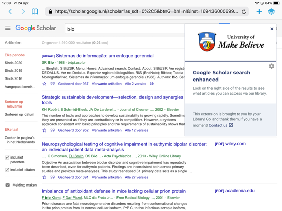 Screenshot #5 pour Academic Browser