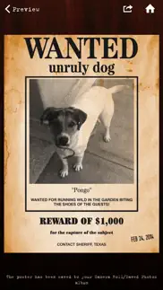 wanted poster pro iphone images 2