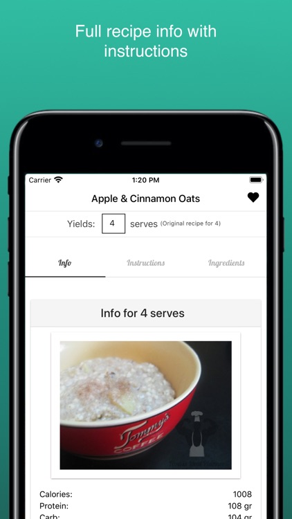 Fitness Meal Planner Essence screenshot-3