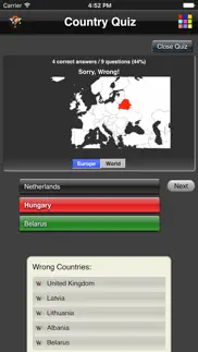 country quiz iphone screenshot 4