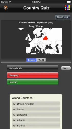 Country Quiz screenshot 4