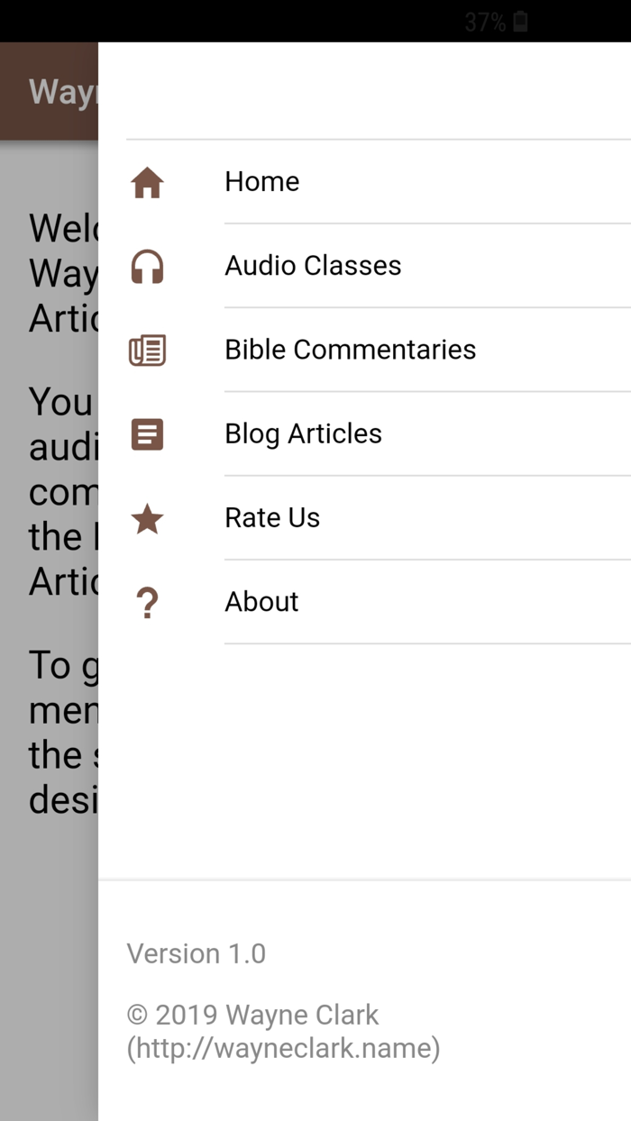 Wayne Clarks Classes
