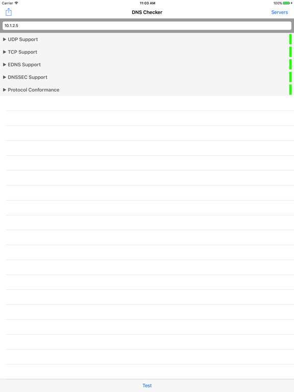Screenshot #4 pour ISC DNS Checker