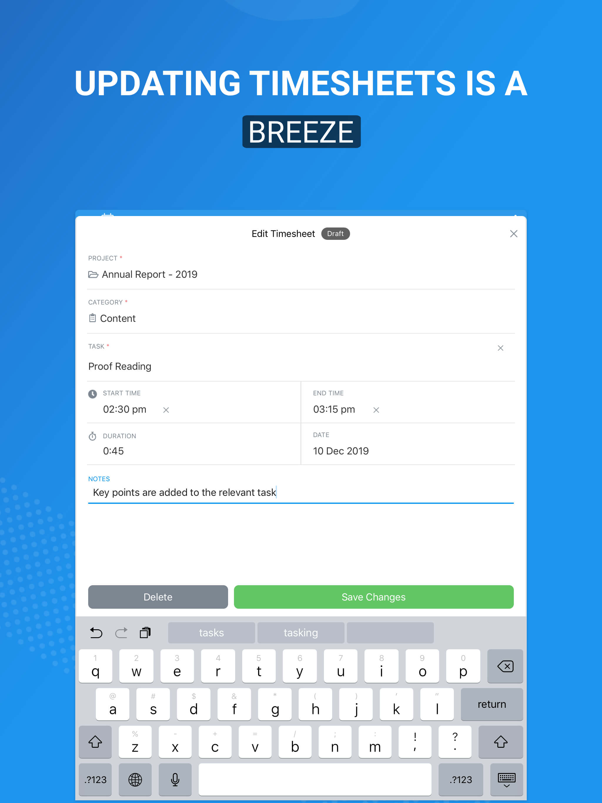 Avaza Timesheets