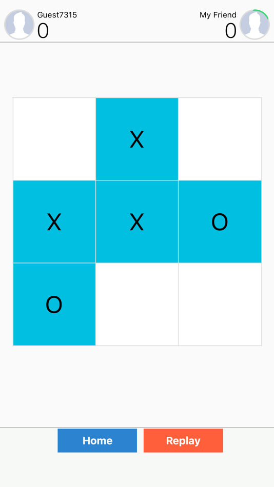 #1. Tic Tac Toe : Online (iOS) 由: Fatih Mehmet TEKCAN