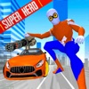 Super Spider City Flying Hero