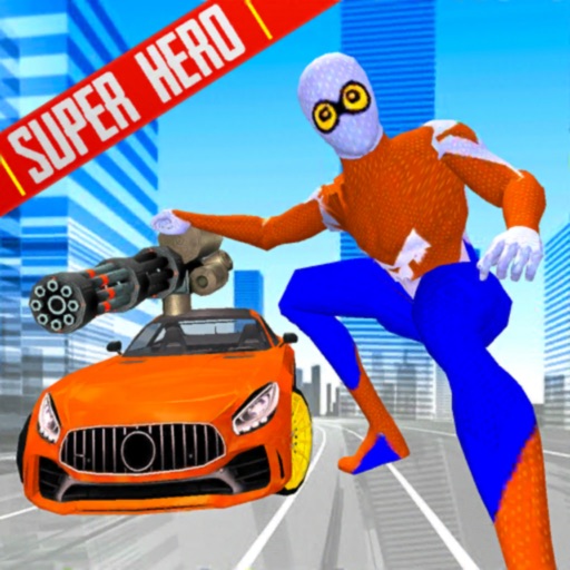 Super Spider City Flying Hero