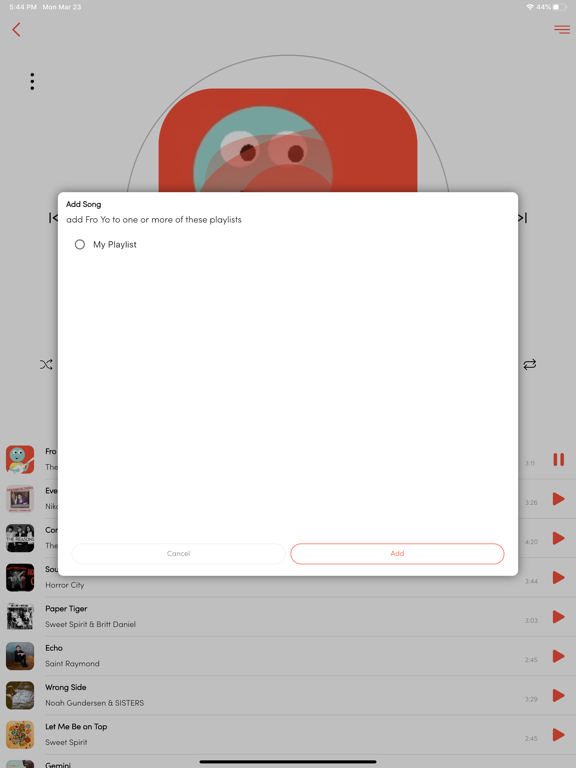 Screenshot #6 pour FanPoweredMusic