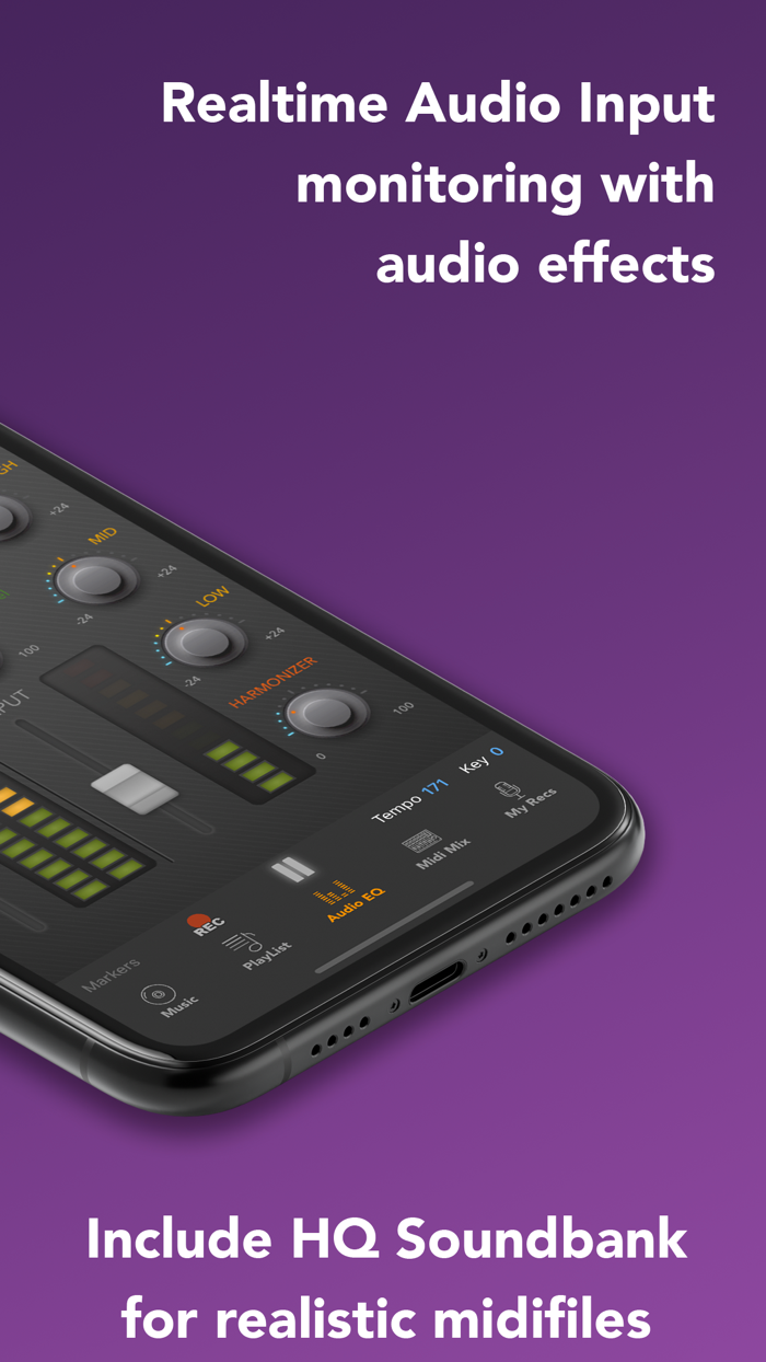 micOnTrax Midi Audio Player