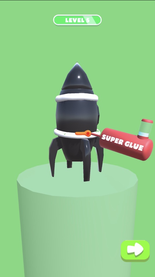 #2. Glue It 3D (iOS) Podle: RedLine Games