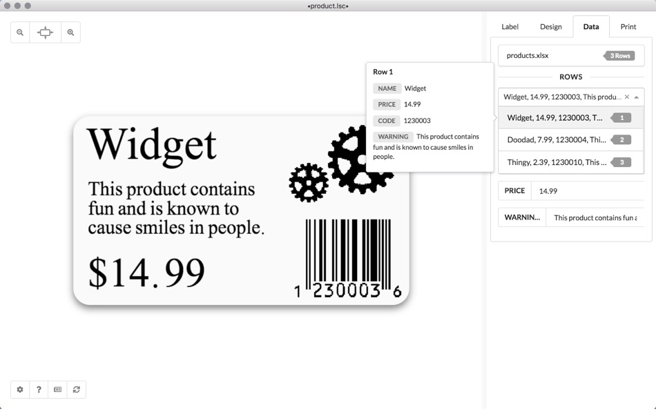 #2. Label LIVE (macOS) 由: Semireg Industries, LLC