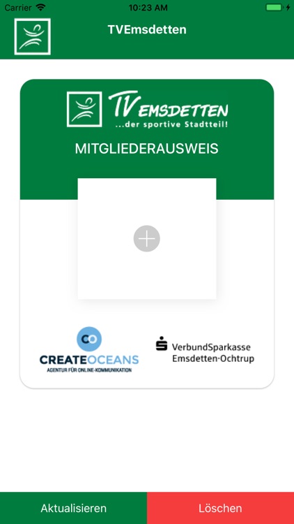 TV Emsdetten Mitgliederausweis