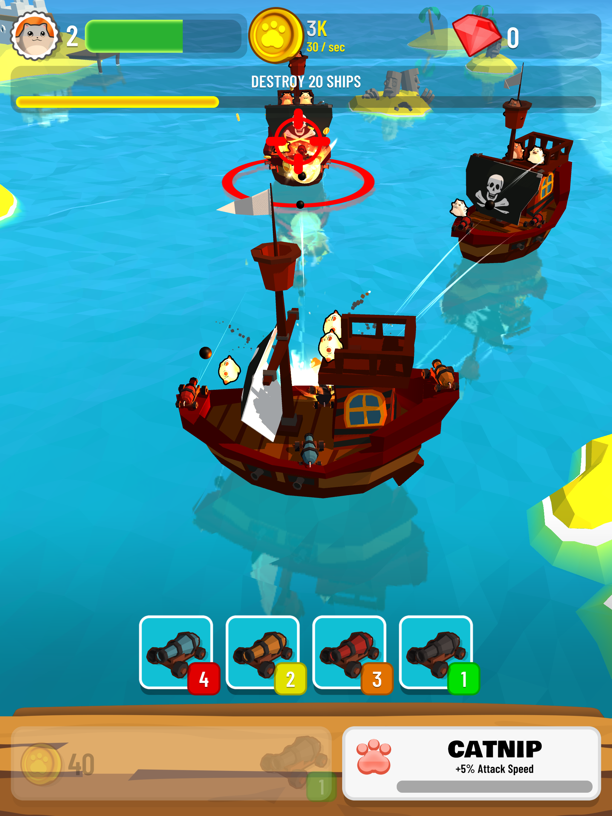 Merge Pirate Cats