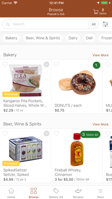 Ptacek IGA Screenshot