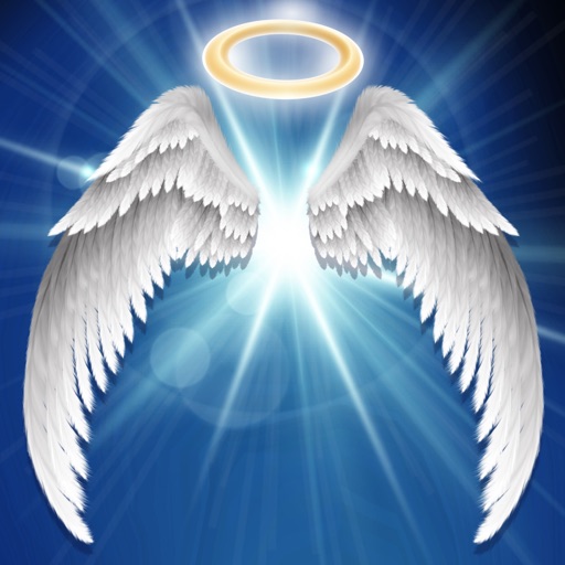 Angel Wings - Text on Photo Icon