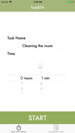 TaskRTA screenshot 1