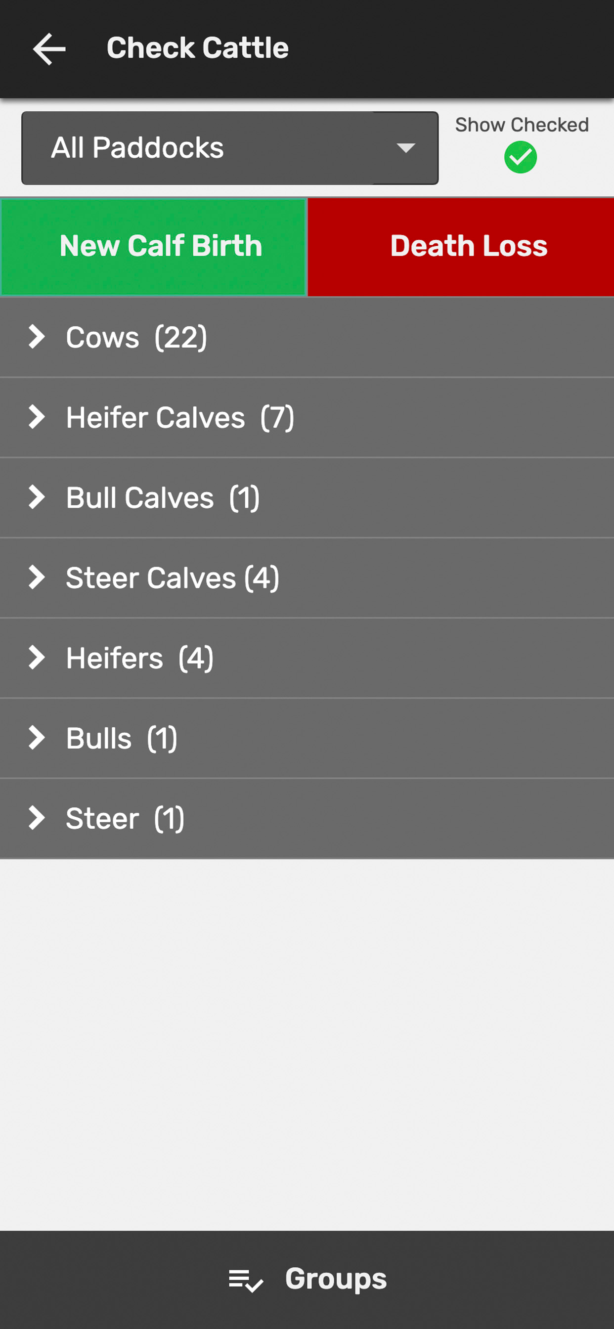 Cattle Check