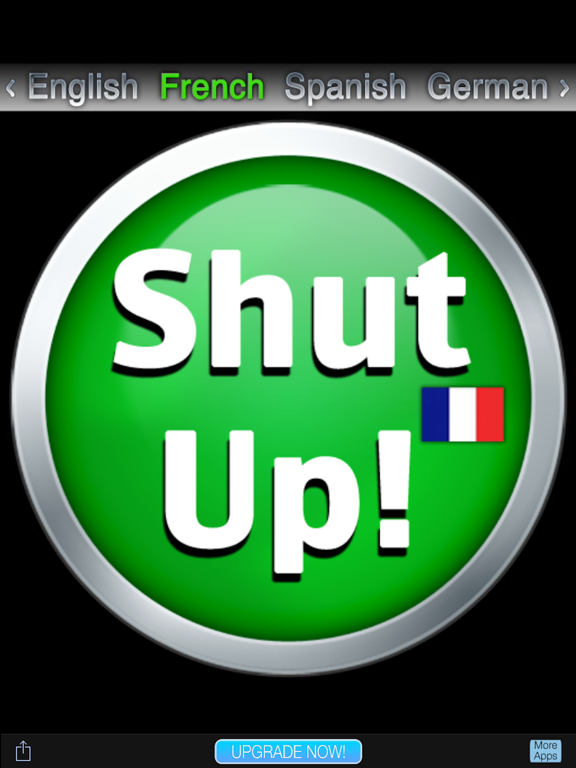 Shut Up!!! iPad screenshot 2 - Entertainment app