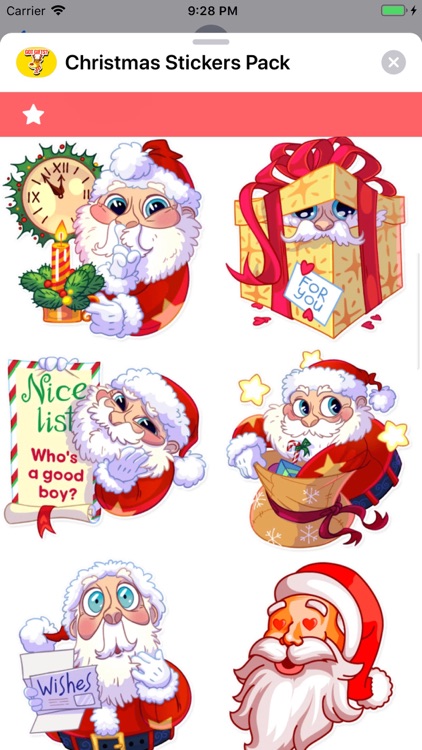 Christmas Stickers Pack !