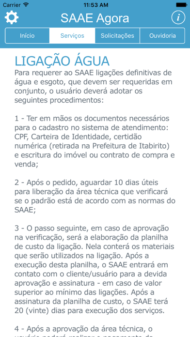 SAAE Agora Itabirito Screenshot