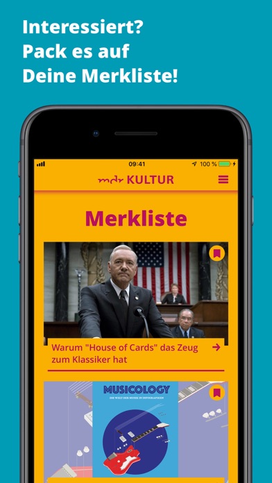 MDR KULTUR – Die App Screenshot