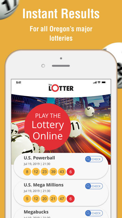 theLotter Oregon Play Lottery screenshot 2