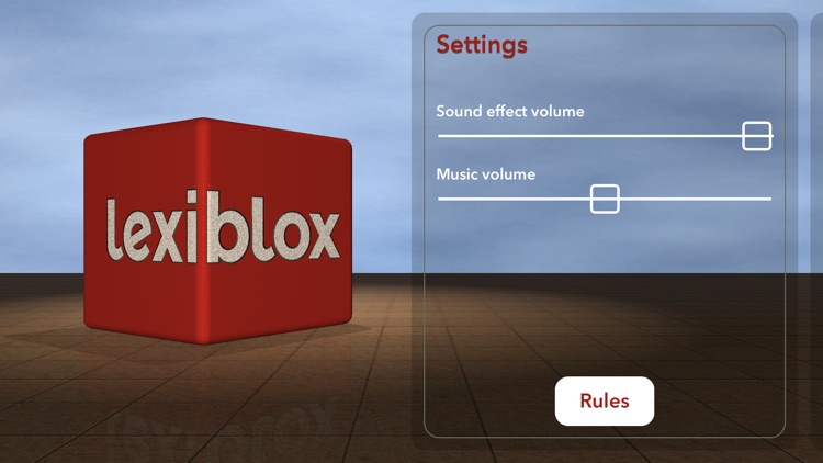 Lexiblox: 3D Word Game screenshot-3