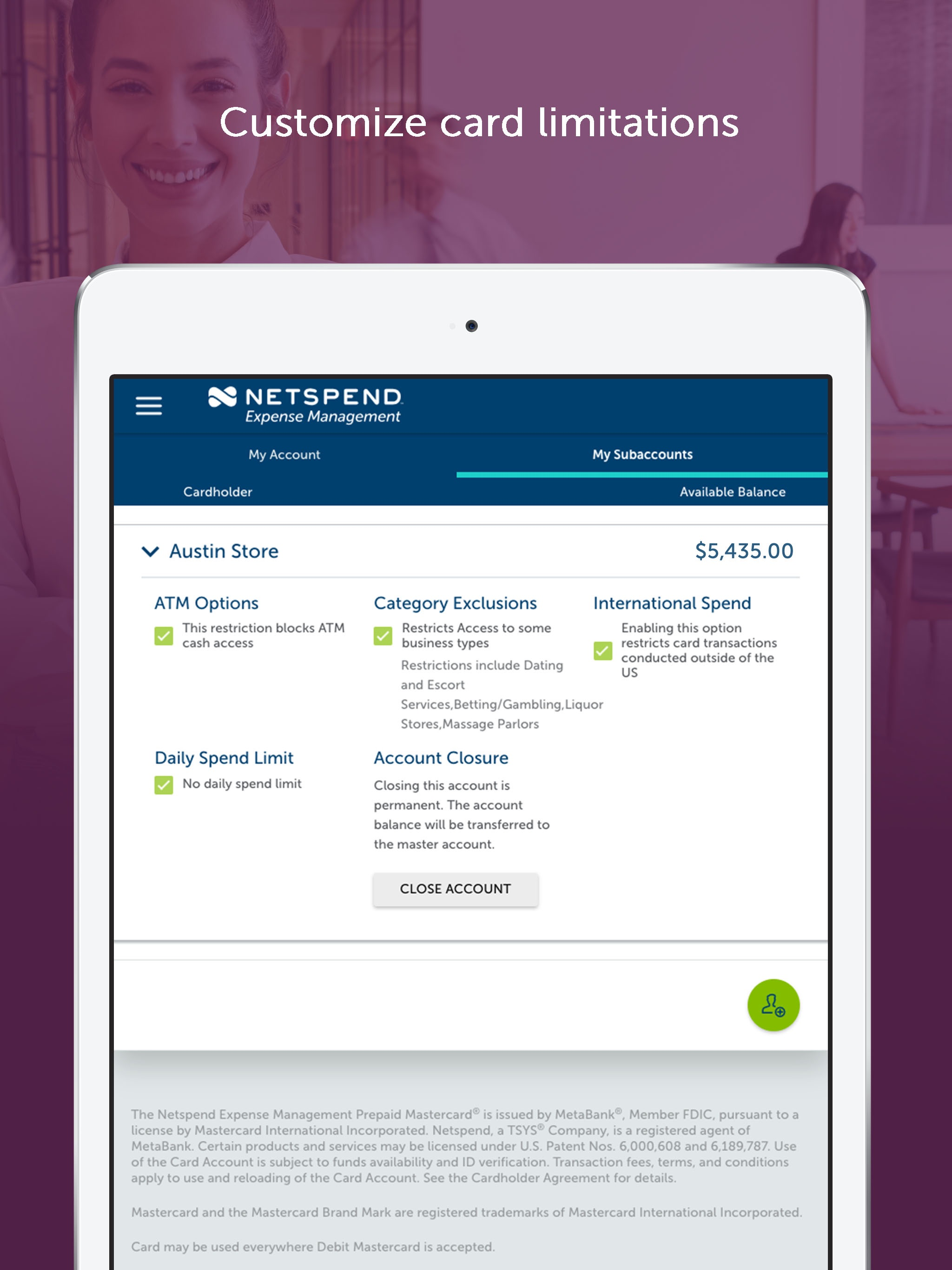 Netspend Expense Management