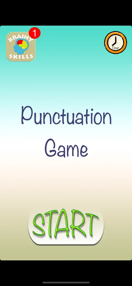 Brainy Skills Punctuation