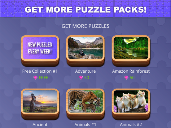 Jigsaw Puzzles Ultimate iPad screenshot