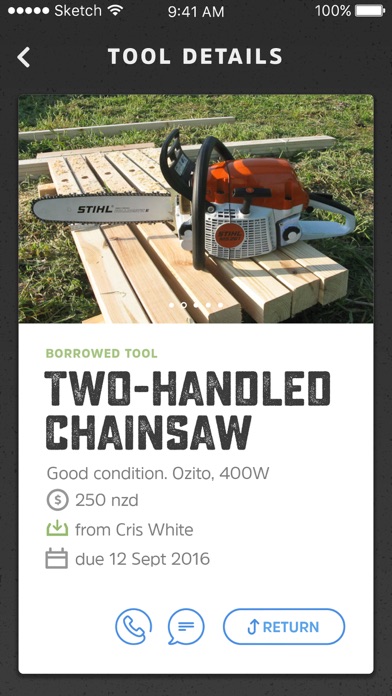 Hoist - Tool Management Screenshot
