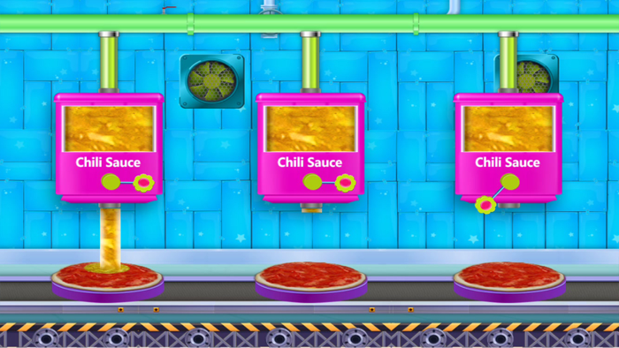 Factory Pizza Cooking Game