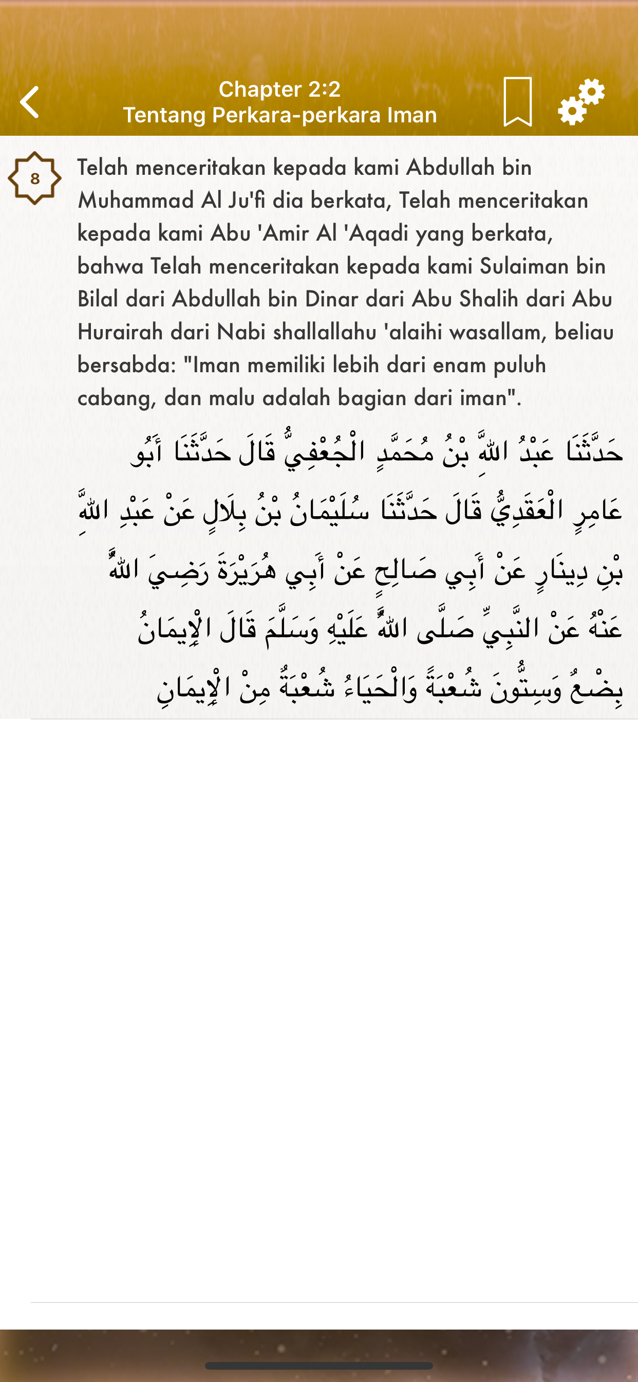 Sahih Bukhari Pro : Indonesian